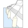 3801403_ Majoni CW-F2A White Classic Fenders 580x120mm