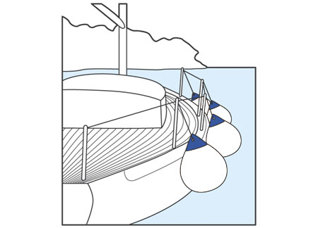3802104_ Majoni WB-A4 Buoy White 550mm