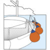 3802302_ Majoni Buoy Red RB-A5 650mm