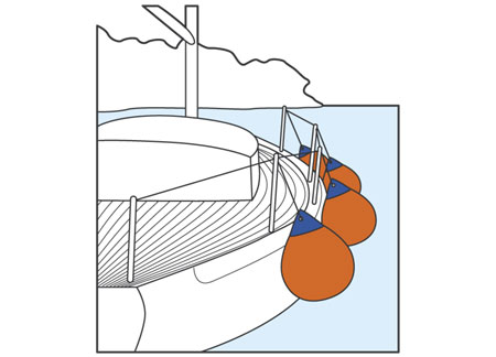3802302_ Majoni Buoy Red RB-A5 650mm