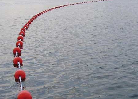 3820418_2 Dura Float Round Signal Buoy Orange 200x200mm