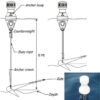 3822210_ Anchor Mooring Buoy 200x507mm