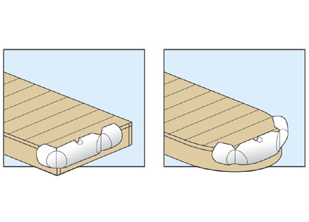 3837500_ Bumper Folding Dock Fender 100x19x19cm