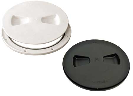 4000010 Round Inspection Hatches White 165 x 129mm