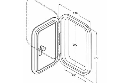 4000129_ White Plastic Hatches Can Marine 270 x 373 mm
