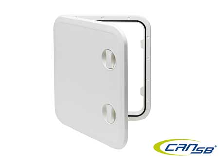 4000150 White Plastic Hatches Honeycomb 458 x 513 mm