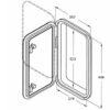 4000436_ Hatch with Storage Box 606 x 317 mm ( Box 320mm)