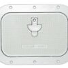 4003027_ Anodized Aluminum Grey Hatches 270 x 370mm
