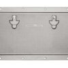 Anodized Aluminum Grey Hatches 350 x 600mm