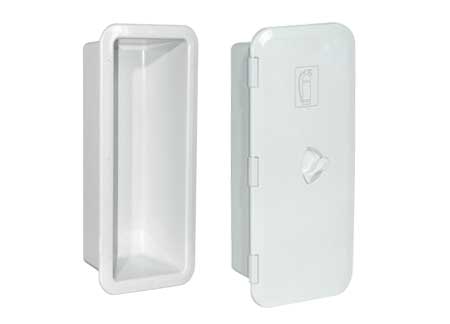 4010004 White Storage Box without Door 200 x 470mm