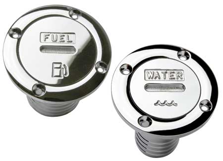 4043070 Chromed Brass Fuel Filler 50mm