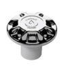 4043159_ Water Deck filler Chromed 38mm