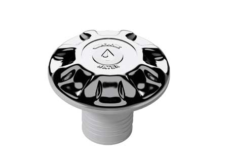 4043159_ Water Deck filler Chromed 38mm