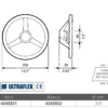 4345832_1 Ultraflex v32 steering wheel White 335mm