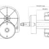 4630085_ Steering Box Ultraflex T85 White