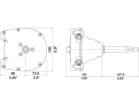 Steering Box Ultraflex T93ZT