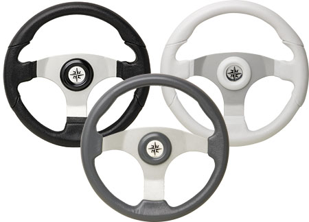 Steering Wheel Sporty T15 Grey 350mm