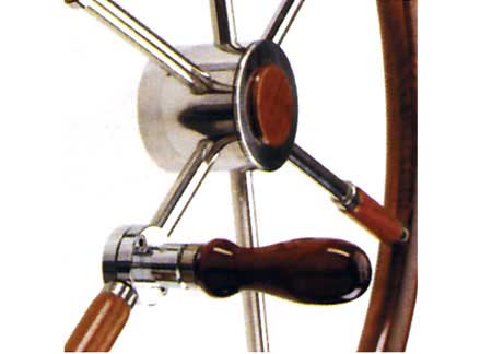 4645009 Foldable handle with clamp for Helmsmann wheels