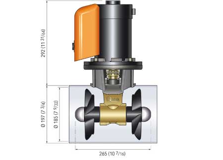 4735085_1 Bow Thruster Quick Double Propeller BTQ 185-85 12v
