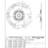 4809207_08mod Sachs 7 damper plates (red springs) 336mm R&D Marine