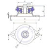 4810010_ Engine Shock Absorber-Marine Engine Mounts ROUND S M12
