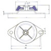 4810019_ Engine Shock Absorber-Marine Engine Mounts ROUND M M12