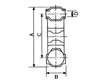 4820201_ Flexible Coupling Propeller -Gearbox 130mm 1100 series