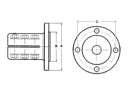 4822335_ Rigid Coupling 35mm Yanmar KBW-20/KBW-21/KM-4A
