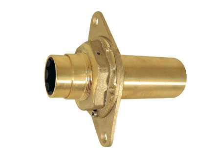 Brass Shaft Bearings with Flange 30 x 45mm