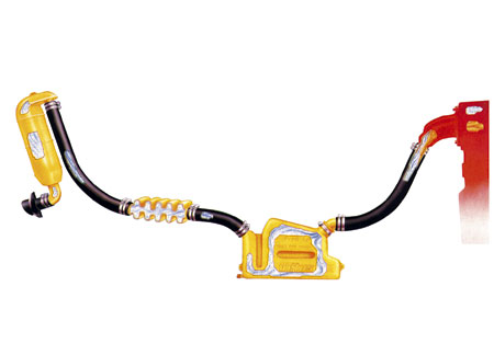5003045_ Vetus plastic gooseneck 45mm