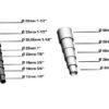5016007_ Universal hose coupling 13/38mm