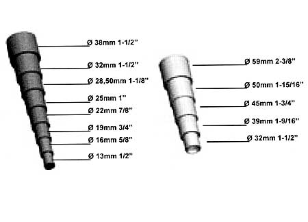 5016007_ Universal hose coupling 13/38mm