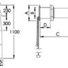 502107_3 Hidden Safety Ladders 3+1 Steps Rear Nut