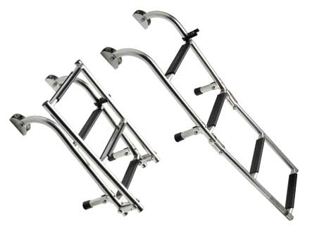 503104 Stainless Steel Ladder 4 Steps 24 x H88cm