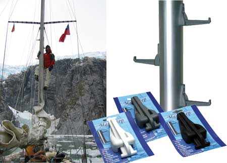 504012_ Folding Step Grey "Mast Step"
