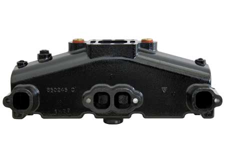 5040349_ Genuine Mercruiser exhaust manifold 860246A15 (Matt Black)