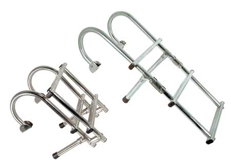 504904 Folding Ladders with Handrail 4 Steps ( 23 x H91cm)