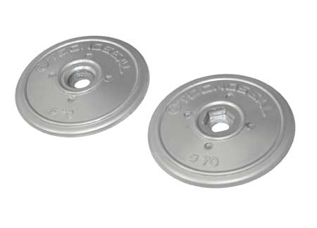 Zink Anodes for Rudder 90mm