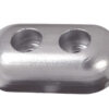 5110104 Oval Zinc Anode 115 x 65 x H30mm 1kg