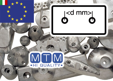 5110114_ Zinc Plate Anode 325 x 80mm