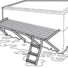 Stern Platform 1500 x 550mm