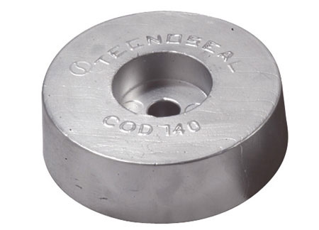 5110212 Stern Anode Zinc with Flange 140 x H35mm