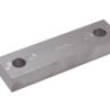 5110415 Zinc Plate Riva 220 x 60 x H30mm 2.50 kg