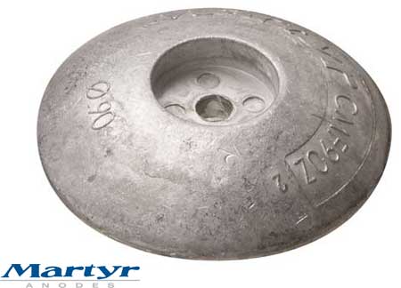 Aluminum Anode Martyr for Rudder 110mm