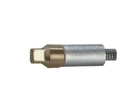 5127023 Zinc Anode Volvo Penta 838928 with Brass Cap