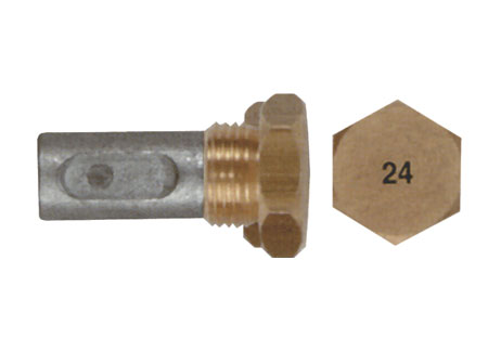 5127028 anode with head plug aifo-fiat engine pencil 4x26mm