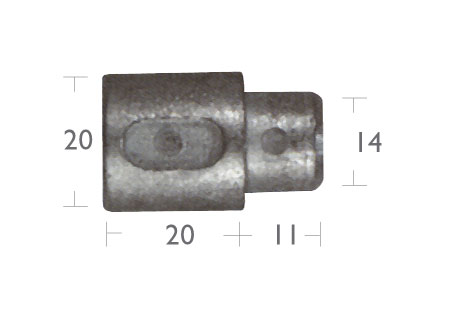 5127031_ Aifo-Fiat engine (20x20mm) pencil anodes