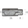 5127032_ aifo-fiat engine pencil anodes (13x26+8mm)