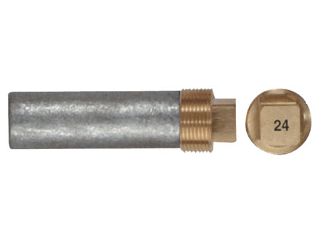 5127042 Pencil anode Caterpillar with cap (28x55mm)