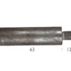 Cooling Anode Caterpillar (16x63mm)